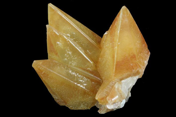 Pristine, Orange, Calcite Crystals - Bern, Switzerland #71387